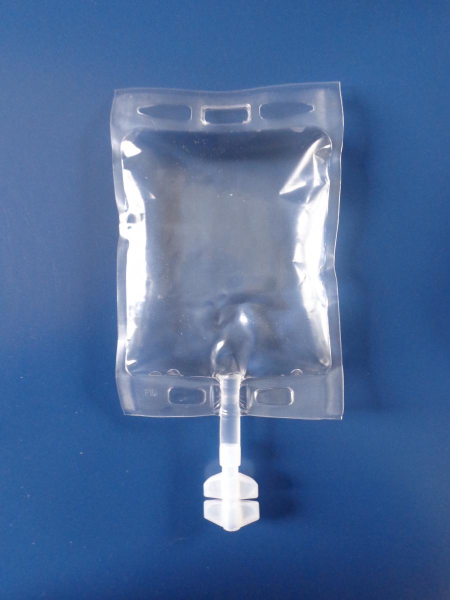 Injectable drugs flexible IV containers and IV bags for infusion
